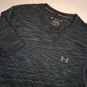 Under‎ Armour Vanish Tee Men's 2XL Short Sleeve Performance T Shirt Heathered